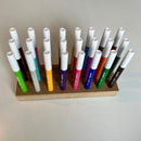 Tuscher 24 stk i pose med træklods