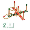 Ringspil i FSC træ - 40x40 cm - Fra 6 år. - Billede 1