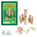 Vikingespil / Kongespil / KUBB havespil - FSC-træ - Fra 6 år - Billede 1
