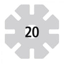 Gigant Octoplay fra Polydron - 20 dele. - Billede 1