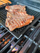 Grillplade af støbejern - 1 stk - 29x36 cm - Bon-fire - Billede 1