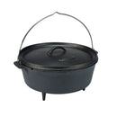 Bon-fire Dutch-oven på 7,5L af støbejern. - Billede 1