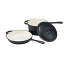 Bon-fire Gryde & Pande sæt af støbejern. - Billede 1