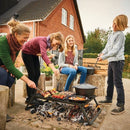 Bon-fire Bålgrill af støbejern med foldbare ben. - Billede 1