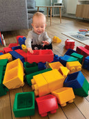 EduShapes STORE bløde byggeklodser - 50 stk - fra 0 år. - Billede 1