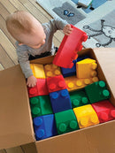 EduShapes STORE bløde byggeklodser - 50 stk - fra 0 år. - Billede 1