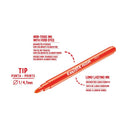 Neon tuscher 8 stk assorteret - Billede 1