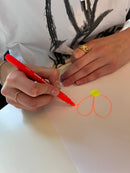 Neon tuscher 8 stk assorteret