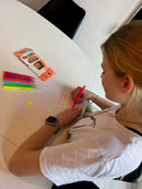 Neon tuscher 8 stk assorteret