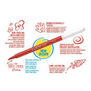 Tuscher fine tip 12 stk assorteret - Billede 1