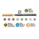 Tuscher Metallic Fineliner 8 forskellige - Billede 1