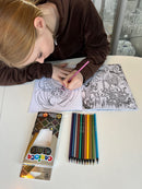 Farveblyanter Metallic - 12 forskellige farver