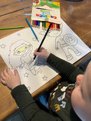 Farveblyanter - 24 stk. forskellige farver