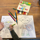 Farveblyanter - 24 stk. forskellige farver