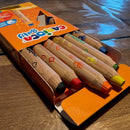 3-i-1 farvekridt Baby - 6 stk. forskellige farver