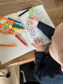 Farveblyanter baby - 10 forskellige farver