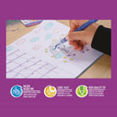 Glitter markers tuscher 6 stk. 1mm tip - Billede 1