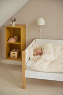 Bogkasse m/2 rum Mustard - FLEXA