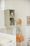 Bogkasse m/2 rum Natural Green - FLEXA