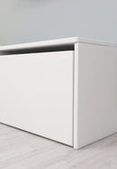 Opbevaringsbænk - Hvid - FLEXA