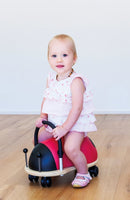 Skubber Wheely Bug Mariehøne - Lille - Fra 1 år. - Billede 1