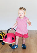 Skubber Wheely Bug Mariehøne - Lille - Fra 1 år. - Billede 1