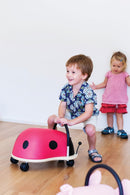 Skubber Wheely Bug Mariehøne - Stor - Fra 3 år. - Billede 1