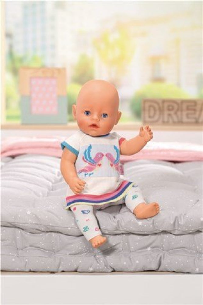 BABY born Outfit i Strik - 43 cm - Fra 3 år. - Billede 1