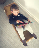 Wobbel Original - FSC-træ - Øko Filt - Mørkegrå - fra 0 år. - Billede 1