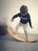 Wobbel Original - FSC-træ - Øko Filt - Mørkegrå - fra 0 år. - Billede 1