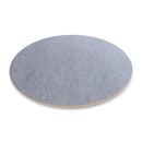 Wobbel 360 Rundt Vippebræt med filt - Lysegrå - fra 2 år. - Billede 1