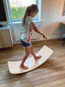 Wobbel XL Sortmalet Vippebræt med Sort Filt - fra 6 år. - Billede 1