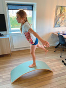 Wobbel XL Sortmalet Vippebræt med Sort Filt - fra 6 år. - Billede 1