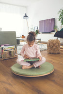 Wobbel 360 Madras - Olivengrøn - Ø:70 cm. - Fra 3 år. - Billede 1