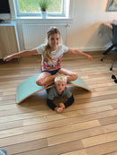 Wobbel XL Vippebræt i FSC-træ med Lysegrønt Filt - fra 6 år. - Billede 1