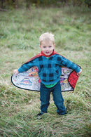Udklædning - Color-A-Cape - Spider Superhero - Fra 4-7 år. - Billede 1