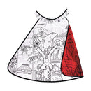 Udklædning - Color-A-Cape - Spider Superhero - Fra 4-7 år. - Billede 1