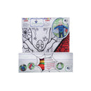 Udklædning - Color-A-Cape - Spider Superhero - Fra 4-7 år. - Billede 1