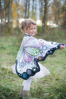 Udklædning - Color-A-Cape - Sommerfugl - Fra 4-7 år. - Billede 1