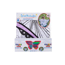 Udklædning - Color-A-Cape - Sommerfugl - Fra 4-7 år. - Billede 1