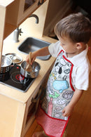 Udklædning - Color-An-Apron- Fra 4-6 år. - Billede 1