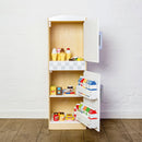 Legekøkken Køle/fryseskab i træ fra MaMaMeMo - Hvid - Fra 3 år. - Billede 1