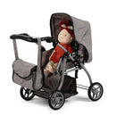 Mamamemo Dolls Dukkevogn M/lift- Grå- Fra 3 år. - Billede 1