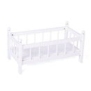 Dukkeseng i træ - hvid. - Billede 1