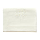 byASTRUP Strikket Dukketæppe i creme farve. - Billede 1