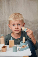 Barbersæt til rolleleg, i FSC-træ - 8 dele - byAstrup - Fra 3 år. - Billede 1