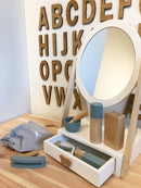 Barbersæt til rolleleg, i FSC-træ - 8 dele - byAstrup - Fra 3 år. - Billede 1