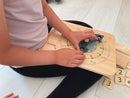 Lær Klokken Legeur / Læringsur i FSC-træ - byAstrup - Fra 3 år. - Billede 1