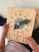 Lær Klokken Legeur / Læringsur i FSC-træ - byAstrup - Fra 3 år. - Billede 1