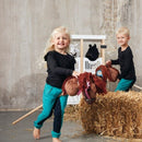 Kæphest af poppeltræ - Brun - L:90 cm - Fra 3 år. - Billede 1